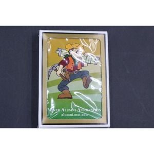 Miner Alumni association gemaco poker playing cards